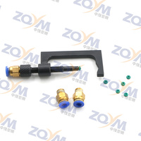 Nouveau kit d'outils de réparation d'injecteurs diesel ZQYM, fourni directement par l'usine, avec adaptateur Common Rail et pince de test automatique
