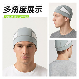 Customized Summer Sun Protection Hat Breathable Quick Dry Running Cycling Outdoor Unisex Melon Shape Cap - Product Image 4