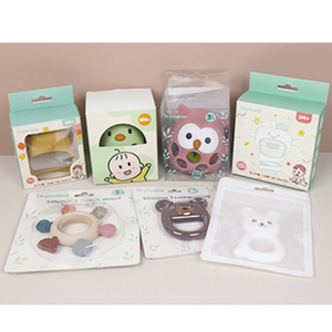 Juguetes de dentición para bebés del fabricante Baby Teething Toys, mordedores de silicona sin BPA, mordedores sensoriales de silicona para recién nacidos - Product Image 4