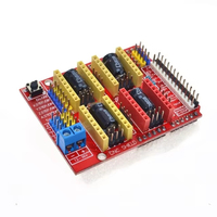 Machine de gravure CNC Shield V3 V4 compatible avec le module de carte d'extension de pilote Nano 3.0 / A4988 pour le kit de bricolage d'imprimante 3D