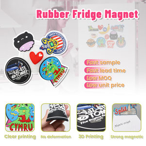 Imanes de PVC Suave Personalizados para Refrigerador, Venta Directa de Fábrica, Pegatinas Magnéticas 3D con Logotipo Personalizado, Recuerdos - Product Image 6