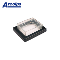 Arcolps sakelar Rocker plastik RL2-1, sakelar Multi Warna (hitam merah oranye hijau biru putih)