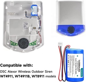 Cung cấp ER34615M-T1 3.6V 14.5ah thay thế 14500mAh Hệ thống báo động DSC er34615m wt4911batt không dây bên ngoài còi báo động WT4911 Pin - Product Image 6