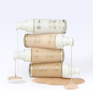 Fond de teint liquide chauffant anti-cernes durable pour la peau foncée hydratant crème claire <span class=keywords><strong>maquillage</strong></span> isolateur <span class=keywords><strong>avant</strong></span> dé<span class=keywords><strong>maquillage</strong></span> - Product Image 3