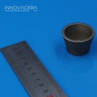 Carbure de silicium de haute pureté carré, fond plat, fond semi-plat et fond sphérique creuset Sic Crucibe
