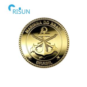 Souvenirs personnalisés Brésil, carte du Brésil avec drapeau, médaille des forces armées, pièces commémoratives, pièce <span class=keywords><strong>de</strong></span> défi personnalisée Brésil - Product Image 2