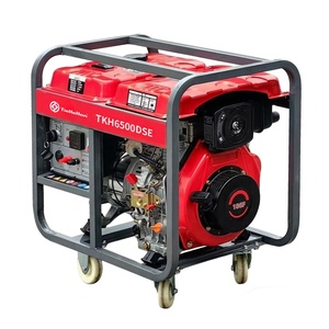 Generador Diésel Portátil de Tipo Abierto, Alta Eficiencia, 5kW / 5.5kW, 60Hz, Voltaje Nominal de 230V, Generador Móvil - Product Image 1
