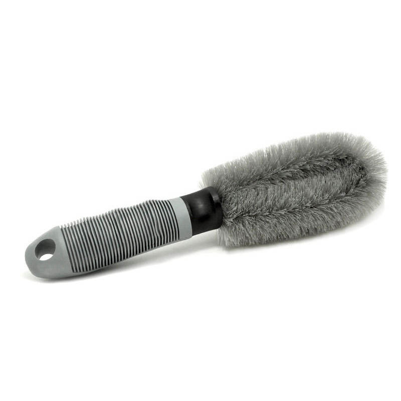 Grey straight wheel brush