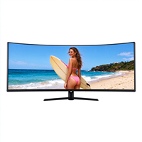 Nouvel écran d'ordinateur OLED HDR 49 pouces 5K 240Hz noir, innovation conjointe, temps de réponse de 0,03 ms, hauteur réglable, support rotatif double