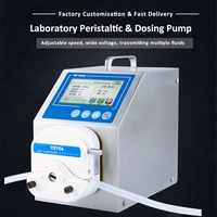 Bomba Peristáltica de Transferencia de Líquidos Industrial para Laboratorio, Programable con Pantalla Táctil, RS485 Modbus