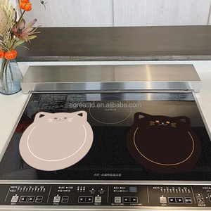 Alfombrilla Antideslizante de Silicona con Diseño de Dibujos Animados para Placas de Inducción, Fabricada con Tela de Fibra de Vidrio - Product Image 2