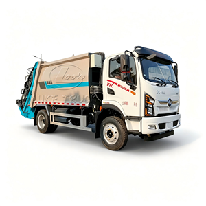 รถบรรทุกอัดขยะติดตั้งด้านหลัง Dongfeng รุ่นพิเศษ โครงสร้างพิเศษ 4x2 ขนาด 12 คิวบิกเมตร ระบบไฮดรอลิก ยูโร 5 ลดราคาพิเศษ - Product Image 4