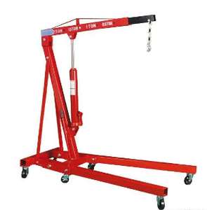 Mini palan hydraulique pliable portable de 2 tonnes pour l'exploitation minière, levage de moteur de voiture, nouveau palan pneumatique métallique à câble pour la réparation de machines - Product Image 4