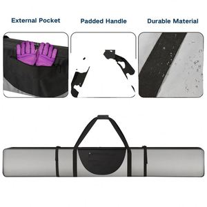 Bolsa de Snowboard Acolchada Resistente al Agua con Correas de Compresión para Viajes en Avión y Transporte de Esquí, Diseño Nuevo de Fábrica BSCI - Product Image 2