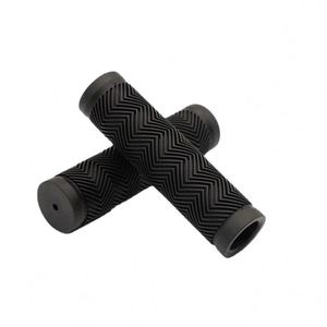 Poignées de guidon de vélo de montagne WL, anti-dérapantes, à verrouillage simple, en caoutchouc noir, modèle Travel 315, 12 mm - Product Image 1