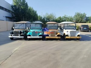 BRT EV Bus HOT SALE Electric Classic Car <b>72V</b> 100AH - CE/ISO-road Retro Sightseeing Vehicle Lithium Phosphate <b>Battery</b> 8 seaters - Product Image 6