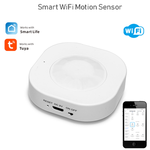 Tuya akıllı ev geniş açı akıllı WiFi <span class=keywords><strong>PIR</strong></span> hırsız Alarm ışığı kontrol için insan varlığı dedektörü - Product Image 3