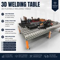 Table de soudage flexible 3D D28 System, plateforme de travail de soudage industrielle usinée avec précision