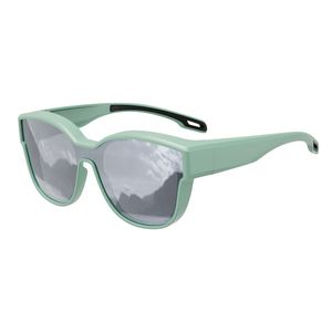Lunettes de soleil polarisées UV400 monobloc TR90 avec logo personnalisé pour le cyclisme, le basketball et la pêche, pour hommes et femmes - Product Image 3