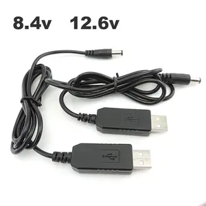 Usb Naar Dc Voedingskabel Universele Usb Naar Dc Jack Oplaadkabel Netsnoer Connector Adapter Voor Router Mini Fan Speaker