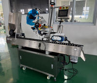 Machine d'étiquetage horizontale entièrement automatique pour les petits flacons, les ampoules, les tubes à essai et les bouteilles rondes