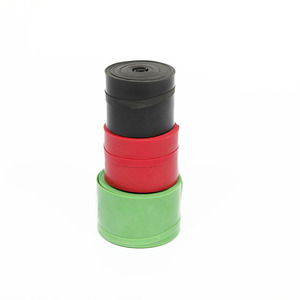 Bande de résistance pour le flux sanguin, 208cm x 5cm, noir, rouge, vert, tensionneur élastique pour l'entraînement de réadaptation physique - Product Image 3