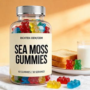 <span class=keywords><strong>Vinaigre</strong></span> de cidre de pomme de marque privée gommeux pour adultes enfants saveur soutient <span class=keywords><strong>Gel</strong></span> mousse de mer vente en gros de bonbons à la mousse de mer biologique - Product Image 5