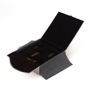 Tái Sử Dụng Các Mặt Hàng Phổ Biến Bây Giờ Đồ Trang Trí Lá Vàng In Ấn Thủ Công Gói Tùy Chỉnh Vòng Dán Double-Cửa Mở Hộp Từ Tính - Product Image 3