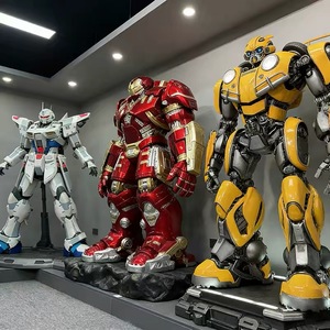 Sculpture de guêpe réaliste grandeur nature personnalisée, sculpture de robot en résine <span class=keywords><strong>Megatron</strong></span>, sculpture Optimus Prime grandeur nature pour extérieur et intérieur - Product Image 6