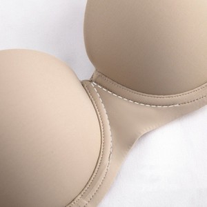บราไร้รอยต่อคุณภาพสูง เซ็กซี่แบบครึ่งคัพ บราดันทรง บราไร้สายสำหรับผู้หญิงไซส์ใหญ่ - Product Image 3