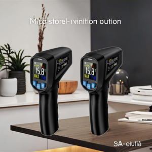 OEM TH05赤外線温度計LCDディスプレイ0.1A °C解像度IP66 USB通信5カラーパレットプラスチック工業用 - Product Image 4