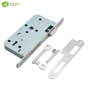 Serrure à mortaise coupe-feu de haute qualité avec clés d'urgence 6072 en acier inoxydable pour porte - Product Image 2