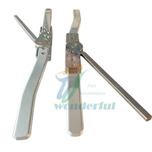 Il ginocchio della gamba ortotica protesica della serratura a molla a cricchetto del produttore fa perno sull'articolazione del ginocchio ortotica dell'attrezzatura di terapia fisica - Product Image 2