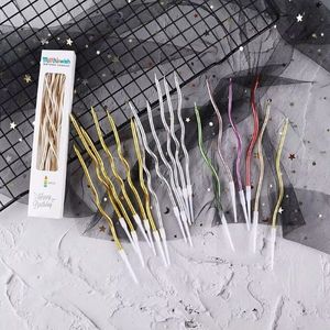 Feux d'artifice froids dorés, bleus et rouges, étincelles portatives, feux d'artifice pour gâteaux et fêtes, pétards en gros, bougies fontaines à étincelles - Product Image 4