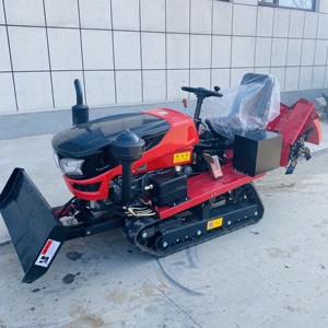 Factory Price 25hp/30hp/35hp/50hp/80hp Rotary Tiller Remote Control Crawler Automatic in <b>Cultivators</b> - Product Image 4