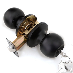 Roeasy OEM Tubular <strong>Knob</strong> Lock Set Stainless Steel Privacy Entry Locks for Home <strong>Bedroom</strong> <strong>Door</strong> Hotel Exterior Use Zinc Alloy - Product Image 1