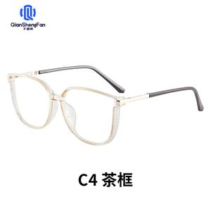 87042 Monture <span class=keywords><strong>de</strong></span> lunettes optiques tendance très vendue, lunettes anti-lumière bleue, lunettes d'ordinateur <span class=keywords><strong>à</strong></span> branches métalliques <span class=keywords><strong>à</strong></span> ressort - Product Image 5