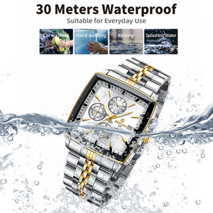 REWARD RD81100M Reloj de Cuarzo para Hombre, Resistente al Agua 30M, de Acero Inoxidable, Estilo Ejecutivo, Cronógrafo 81100, Clásico y Moderno - Product Image 5