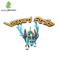 ARCADE LEOPARD STRIKE – Machine de jeu vidéo de pêche à 8 joueurs avec armoire métallique et logiciel en anglais, garantie 12 mois