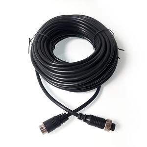 Hyfmdvr hỗ trợ tùy chỉnh chiều dài xe tải mdvr âm thanh video giám sát vũ trang sử dụng 4 pin hàng không kết nối cáp mở rộng - Product Image 4