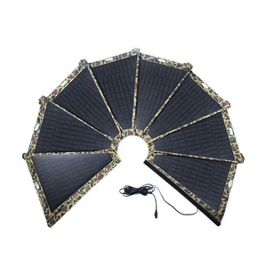 Sombrilla Solar Plegable al por Mayor con Panel Solar Monocristalino de 60W, Cargador Solar Portátil para Exteriores - Product Image 4