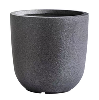 Jardinière verticale créative nordique en gros, Pot en Fiber d'argile, décoration de jardin, grands Pots de fleurs en ciment et jardinières