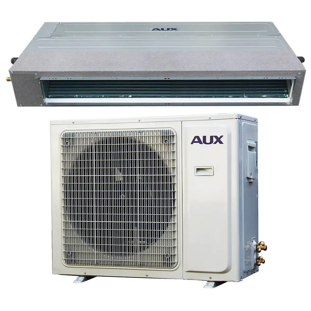 Industriële R32 R410A Split Ducted Airconditioning Systeem Aux Duct Type Airconditioners 36000BTU 48000BTU 60000BTU 100000BTU