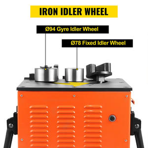 Mini Piegatrice Idraulica per Barre d'Acciaio 1700W 220V/110V con Pedale, Macchina Elettrica per Piegare Barre in Acciaio 6-25mm, Semi-Automatica in Acciaio Inox - Product Image 6