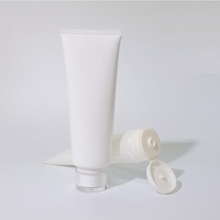 Tubes cosmétiques en plastique blanc vides avec bouchon à clapet 100ml 10ml 5ml 50ml 30ml 20ml 15ml