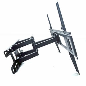 Support mural pour téléviseur en acier laminé à froid fixe Kelmy pour téléviseurs et moniteurs de 32 à 70 pouces, compatibilité VESA 600x400 mm - Product Image 5