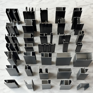 Cina esportazione alluminio estrusione profili cile porta 6063 finestra profili in alluminio costruzione all'ingrosso profili in alluminio - Product Image 1