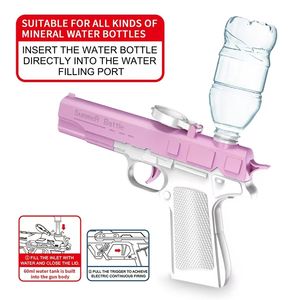 KS夏季玩具自动电动水枪远程射击户外水枪喷水沙滩成人儿童游泳池玩具 - Product Image 2