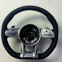 Volant sport en cuir blanc pour Mercedes Benz W204/W205/W206/W211/W212/W176/W213/C117/W124/W177/W221/W222/S63 AMG