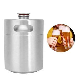 Barril de Cerveza de Acero Inoxidable de 2L/3.6L con Tapa para Suministros de Elaboración de Vino en Casa y Hoteles, Limpiador Ultrasónico de 2L/3.6L - Product Image 3